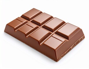 Classic Chocolate Bar on White
