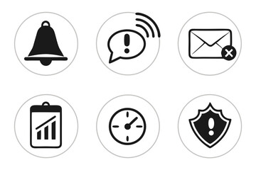 set of icons for web