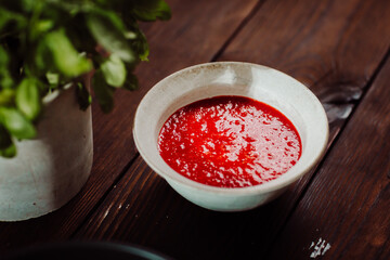 Stawberry  coulis