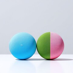 Pastel Gradient 3D Abstract Spheres