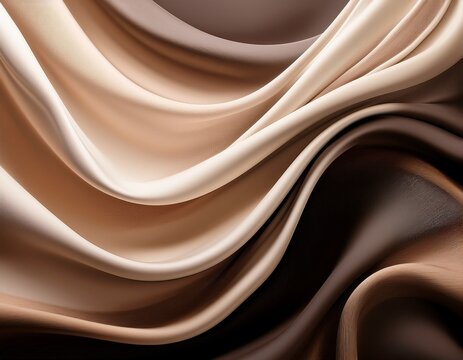 black dark light pastel dusty pale soft brown sepia beige nude white abstract background silk satin fabric curtain drapery flowing line stripe color gradient beautiful elegant