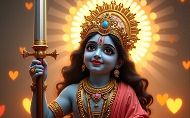 Lord Krishna. High quality