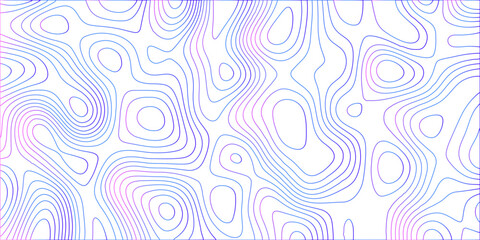 Abstract Topographic map. Vector tree rings seamless background, subtle pattern. topographic map background concept. Topographic canyon geometric map relief texture with curved layers and shadow.	