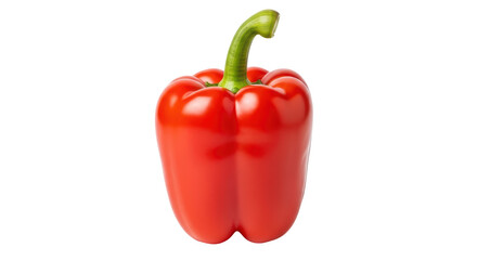 Isolated Red Bell Pepper