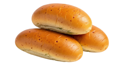 Isolated Dinner Rolls