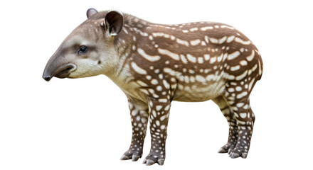 Naklejka premium Isolated Tapir