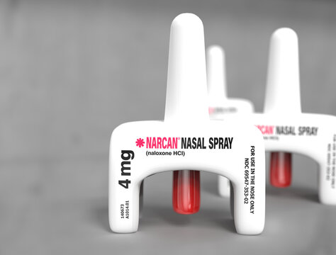 The Food and Drug Administration approved the spray form of naloxone.