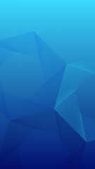 Obraz premium Abstract geometric blue gradient mobile wallpaper