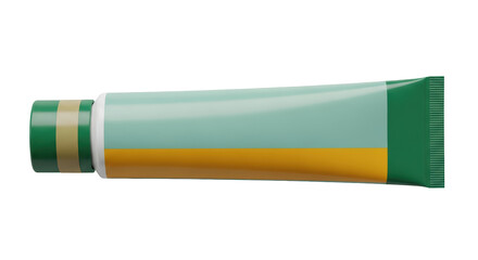 Isolated Cream Tube