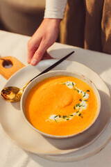 Carrot soup
