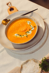Carrot soup