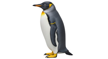 Isolated Emperor Penguin