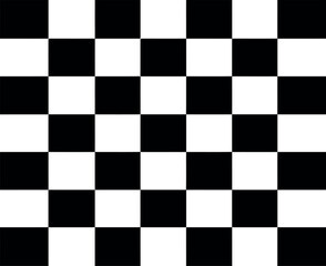 Black and white chessboard pattern background