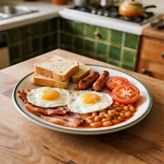 Traditional English breakfast
