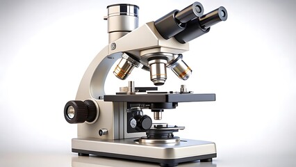 Fototapeta premium Modern microscope for scientific research medical analysis and laboratory experiments