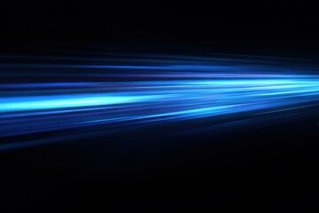 Line glow beam PNG streak blue effect with bright trail ray and PNG blur. Colorful abstract splash night background, fast line flash motion in city light and dynamic modern line design.
