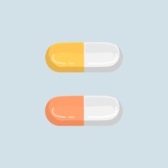 Mental health clipart, medicine illustration design