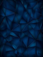 Obraz premium Abstract geometric shapes in royal blue