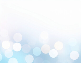 Soft White and Light Blue Bokeh Background with Gentle Gradient


