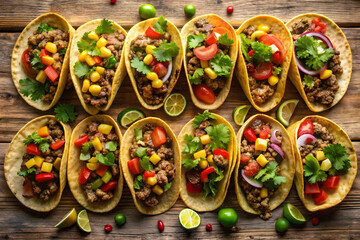 Ground beef tacos