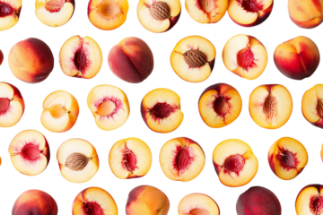 Peach and Nectarine Slice Arrangement