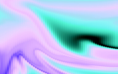 Pastel aqua purple abstract art with smooth grainy gradient waves flow texture, digital and creative background design