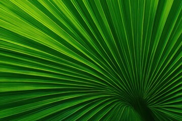 Obraz premium abstract green palm leaf texture nature background tropical leaf 