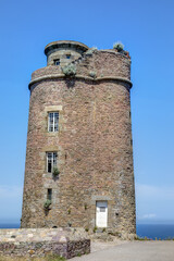 Naklejka premium Le Cap Fréhel à la pointe d'Erquy dans les Côtes d'Armor - Bretagne