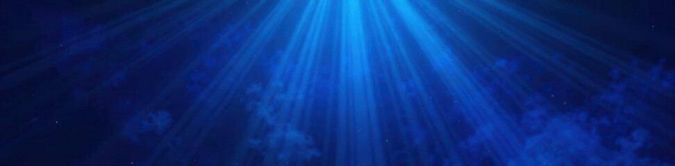 Obraz premium Dark blue gradient, glowing ray pattern, grainy texture , abstract, texture, glowing