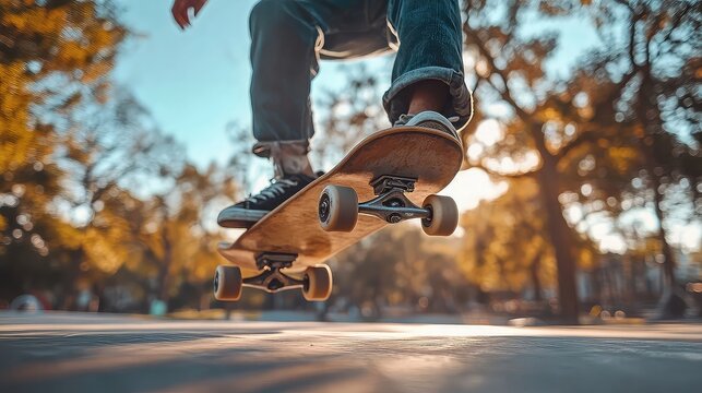 Extreme sports athletes performing daring tricks, skateboarding and BMX in urban parks, motion blur effects, energetic youthful spirit, adrenaline rush moments frozen in dynamic composition