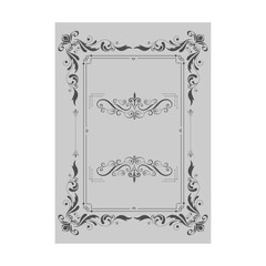 Boarder Frame New Design Black And White