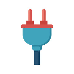 Obraz premium power plug vector illustration
