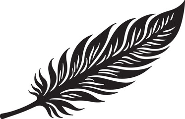 Obraz premium Elegant Feather Silhouette Bundle 