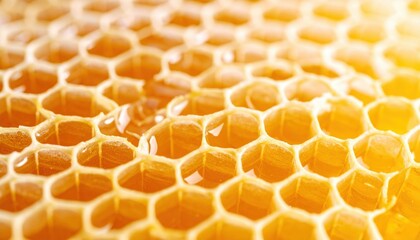 Close Up Honeycomb Texture