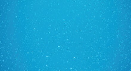 A close up of water droplets on a blue surface creating an abstract and refreshing background look