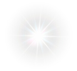 Sparkle, glow, shine, glistering, light PNG star with transparent background. PNG Overlay for festive, magic, holiday, bright, and glowing seasonal decoration designs.