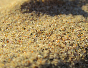 sand on the beach