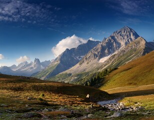 mountain landscape in the mountains