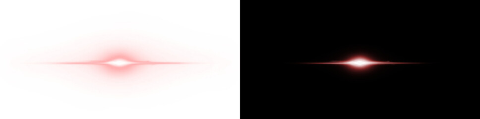 Red, effect, light, sparkle, abstract PNG glow with transparent background. PNG Overlay beam for digital, futuristic, party, night, and modern tech design elements.