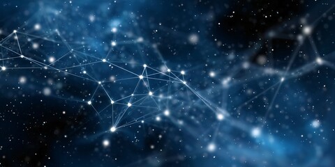 digital network map view with glowing dots representing millions of users