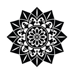 Inverted Talavera Tile Pattern Art