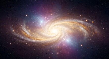 Spiral galaxy milky way cosmos space universe stars nebula outer space astronomy wallpaper