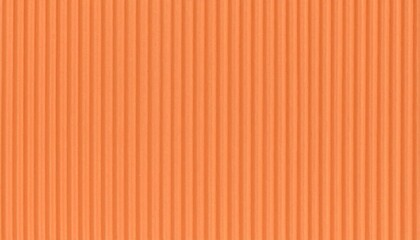 Textured orange corrugated paper with vertical ridges, ideal for crafts and backgrounds