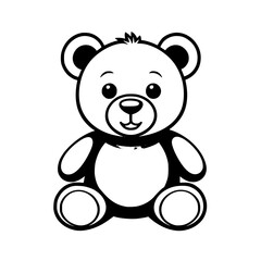 Fototapeta premium teddy bear cartoon