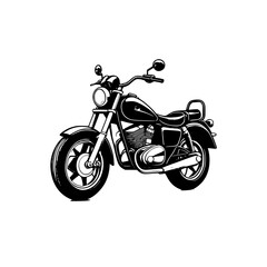 Obraz premium motorcycle isolated on white background