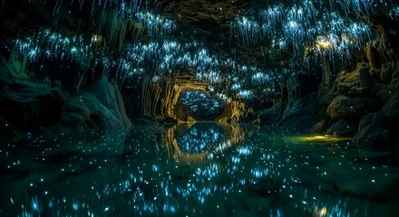 Explore the magical glowworm caves of waitomo new zealand scenic travel destination
