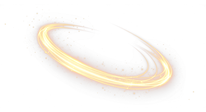 Light, flash, electric, circle, earth futuristic PNG Overlay with neon yellow glow. Transparent ring effect for banners, luxury design, and modern abstract visuals.