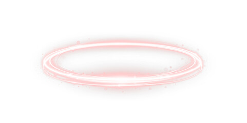 Shock atlas swirl particle spark sparkle spiral flare flash with glowing neon curve, magic fantasy light in PNG format, perfect overlay for transparent PNG designs, adding speed, glow. © Ekaterina
