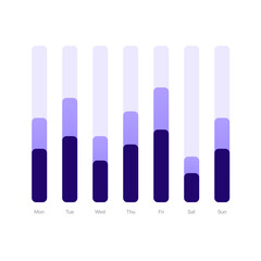 Analytics Dashboard Chart – User Interface Vector
