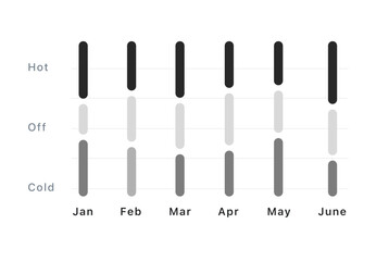 Analytics Dashboard Chart – User Interface Vector